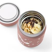 Kleine geïsoleerde lunchbox - MONBENTO - Luchtdichte lunchbox - Houdt eten tot 5 uur warm/vers - MB Capsule Fox - thumbnail