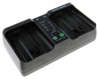 Duo oplader voor 2 camera accu's Nikon EN-EL18, EN-EL18b, EN-EL18c en EN-EL18d - thumbnail