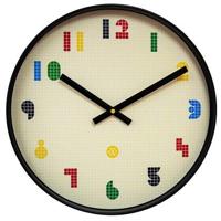 NeXtime NX-7371 Wandklok Bit 35 cm Zwart/Multikleur - thumbnail