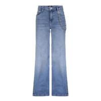 Frankie & Liberty Zomer jeans broek - wide leg meisjes - blauw - Attitude - thumbnail
