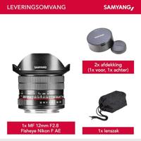Samyang 12mm F/2.8 ED AS NCS Fish-eye Nikon AE - thumbnail