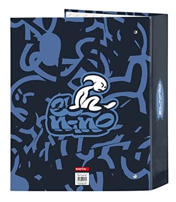 Ringmap El Niño Bahia Blauw A4 (27 x 33 x 6 cm)