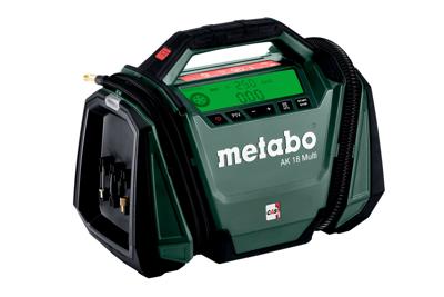 Metabo AK 18 Multi Accu-Compressor | 18 V | Excl. accu's en lader - 600794850 Metabo AK 18 Multi Accu-Compressor | 18 V | Excl. accu's en lader - 600794850