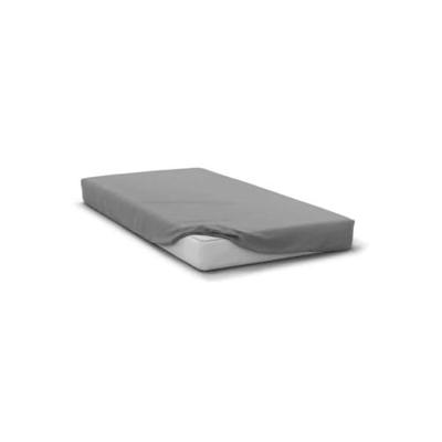 Hoeslaken - HOME LINGE PASSION - HP71761 - 90 x 190 cm + muts 30 cm - Microvezel - 82 g - Lichtgrijs