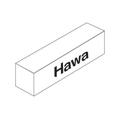 Hawa schuifdeuronderdelen Junior 80/Z 11705z/rail