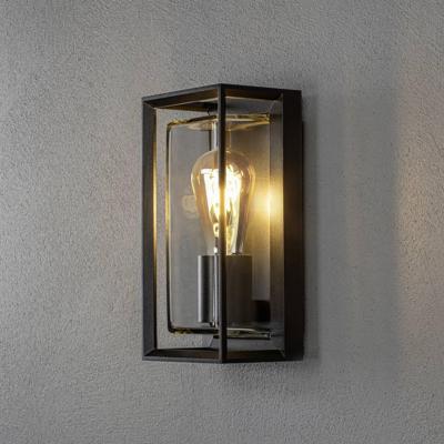 Konstsmide Brindisi Wandlamp Zwart 13x26cm