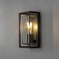 Konstsmide Brindisi Wandlamp Zwart 13x26cm - thumbnail