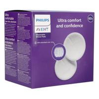 Pakket van 60 Philips AVENT verpleegkussens voor eenmalig gebruik wit - thumbnail