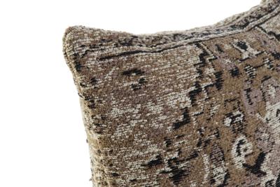 Kussen DKD Home Decor Plastic Wit Bruin Zwart Rechthoekig Vierkant Arabisch 45 x 12 x 45 cm