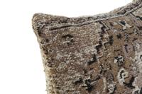 Kussen DKD Home Decor Plastic Wit Bruin Zwart Rechthoekig Vierkant Arabisch 45 x 12 x 45 cm - thumbnail