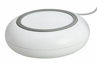 TFA Dostmann 60.2538.02 Wekker Zendergestuurd Wit, Groen Alarmtijden 2 Trilalarm, Extra luid wekgeluid, Groot display - thumbnail