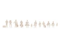 NOCH 14985 H0 Zittend en staand figuren Ongeverfd, Zittend, Staand - thumbnail