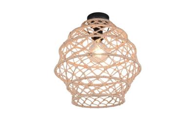 Trio Rotan plafondlampHive Ø 38,5cm - R61681036