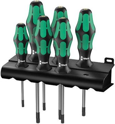 Wera 367/6 TORX® Schroevendraaierset Werkplaats 6-delig Binnen-Torx
