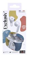 Draadloze oordopjes - T'nb - Exclusiv' - ART 3 - Inclusief oplaadcase - Bluetooth - Batterijduur van 12 uur - Touchbediening - Wit - thumbnail