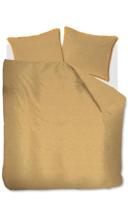 vtwonen Natural Stone Fraying Geel Dekbedovertrek - thumbnail