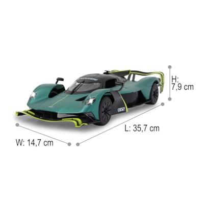 Jamara 1/14 Aston Martin Valkyrie AMR Pro speelgoed auto - Groen