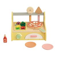 Classic World houten pizzaoven speelset, 7dlg. - thumbnail