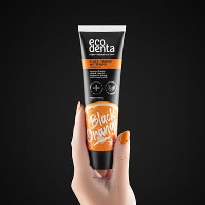Ecodenta Black Orange Whitening Tandpasta - thumbnail
