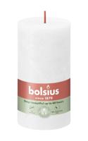 Bolsius kaars rustiek 7x13 cm cloudy wit - thumbnail
