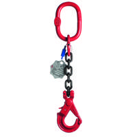 Delta 1-Sprong met veiligheidshaak, zonder inkorthaak | Grade 80 | 1,120 ton | 6 mm | 3 m - YE.8.1SV.06.030 YE.8.1SV.06.030 - thumbnail