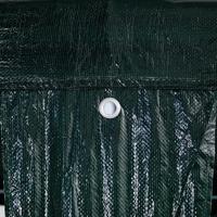 Partytent Groen en Wit 400 x 400 x 266 cm Polyester en staal - thumbnail