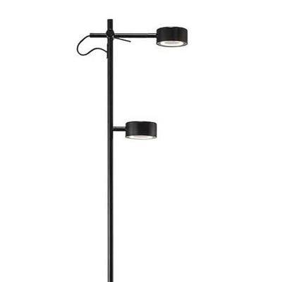 Staande leeslamp zwart &apos;Clyde&apos; led leeslamp 138cm