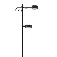 Staande leeslamp zwart &apos;Clyde&apos; led leeslamp 138cm - thumbnail