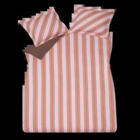 Vandyck Vandyck Dekbedovertrek Preppy Stripe pink Lits-jumeaux (240x200/220 ) - thumbnail