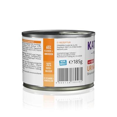KATTOVIT Feline Diet Urinary Veal - nat kattenvoer - 185g