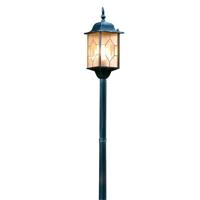 Konstsmide 7245-759 Milano Staande buitenlamp Spaarlamp E27 75 W Zwart, Zilver - thumbnail