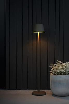 KonstSmide Oplaadbare vloerlampPomezia Medium zwart - 7841-750