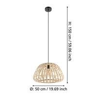 Stars of Light Rotan hanglampMontezuelo Ø 50cm - 390151 - thumbnail
