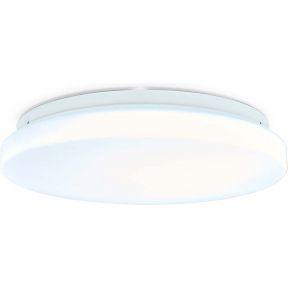 Nedis WIFILAW11WT Smartlife Plafondlamp Wi-fi Rgb / Warm Tot Koel Wit Rond Diameter: 260 Mm 1820 Lm 3000 - 6500 K Ip20 Energieklasse: F Android™ / Ios