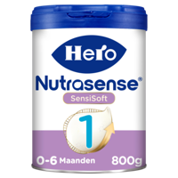 Hero Nutrasense Sensisoft 1 06 Maanden Volledige Zuigelingenvoeding 800 g bij Jumbo - thumbnail