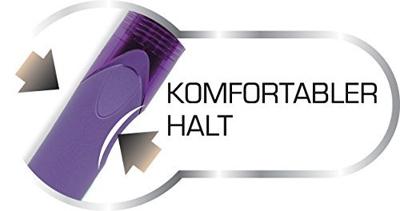 Balpen bic 4kleuren grip fashion m paars | 12 stuks
