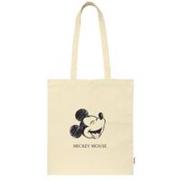 Stoffen tas Mickey Mouse Clubhouse Natural Beige - thumbnail
