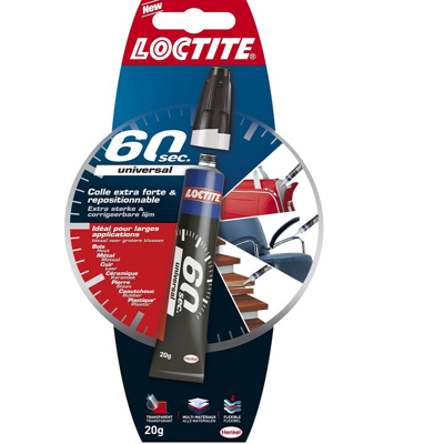 Alleslijm Loctite 60 seconden tube 20 gram