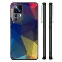 Xiaomi 12T | 12T Pro Backcover Polygon Dark - thumbnail