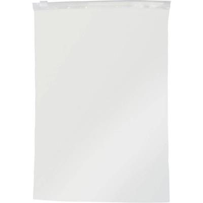 Ziplock zak zonder etiketstrook (l x b) 250 mm x 180 mm Transparant Polyethyleen