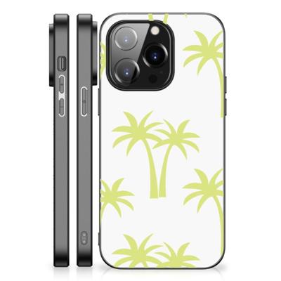 iPhone 14 Pro Bloemen Hoesje Palmtrees iPhone 14 Pro Bloemen Hoesje Palmtrees