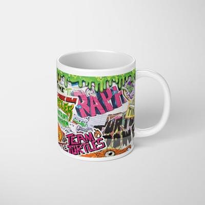 Teenage Mutant Ninja Turtles Mutant Mayhem Sticker Bomb Mug