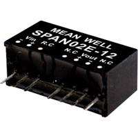 MEAN WELL SPAN02C-15 DC/DC-convertermodule 134 mA 2 W Aantal uitgangen: 1 x Inhoud 1 stuk(s) - thumbnail