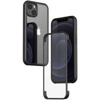Valenta Tempered Glass Full Cover Bumper Case Apple iPhone 14 Plus Black - thumbnail