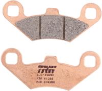 TRW -lucas remblokken "mcb 874" brake pad mcb 874 srm sintered metal - thumbnail