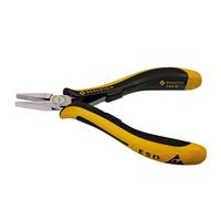 Bernstein Tools for Electronics 3-632-15 Platte tang ESD Recht Gereedschapsstaal 120 mm - thumbnail