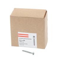 Hoenderdaal Spaanplaatschroef Verzinkt Platkop voldraad Torx TX25 4.5X40 | 200 stuks - 0206.01.33601 - thumbnail
