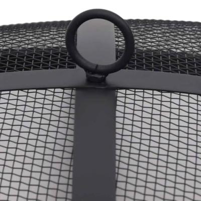 VidaXL Tuinvuurplaats met grill 76 cm roestvrij staal
