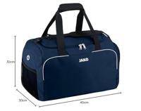 JAKO 1950 Sporttas Classico - Marine - Junior (ca. 40 Liter) - thumbnail