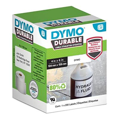 Etiket dymo labelwriter industrieel 104x159 wit Etiket dymo labelwriter industrieel 104x159 wit